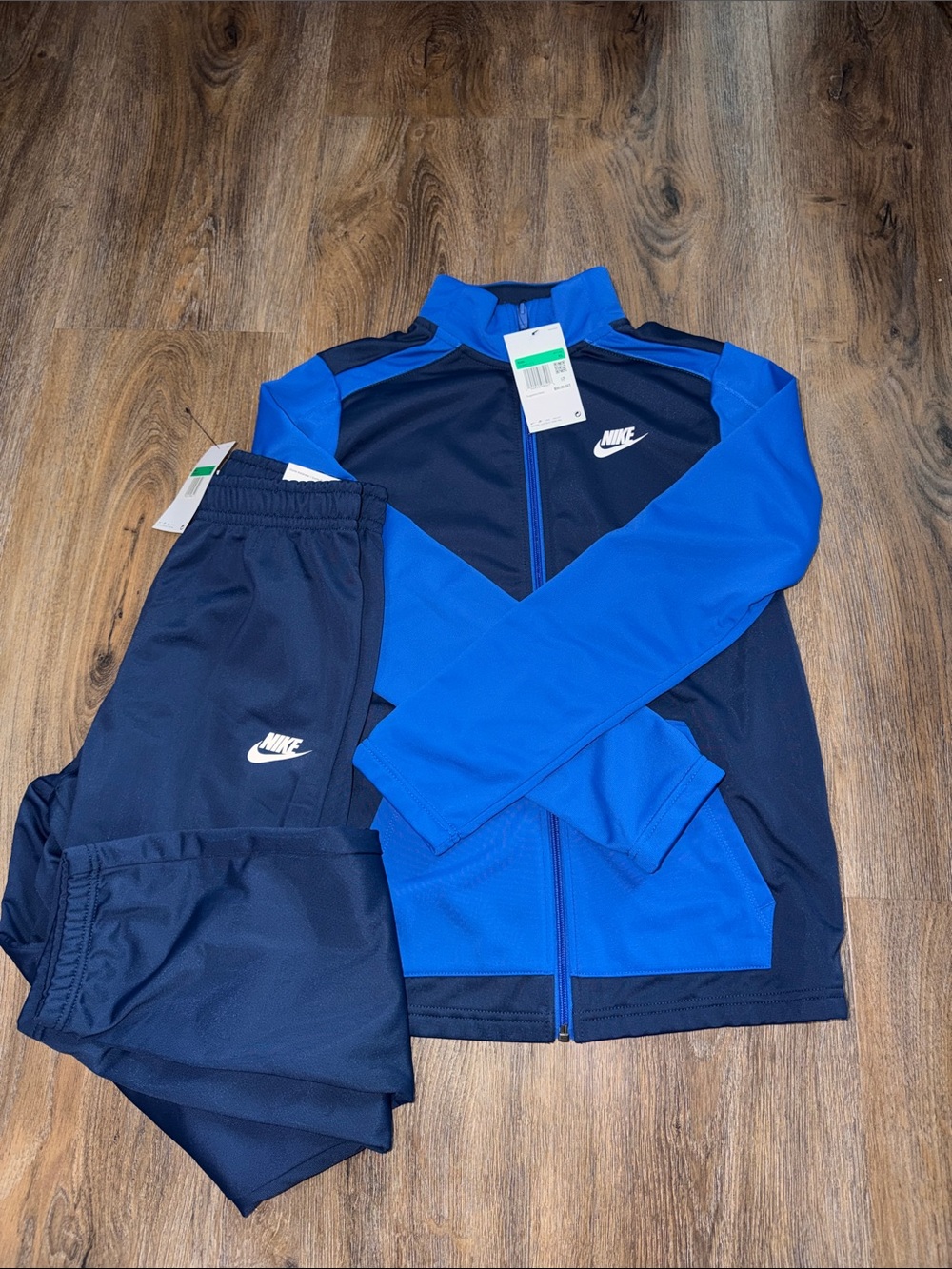 Nike Navy Blue Dri-fit Track Suit
